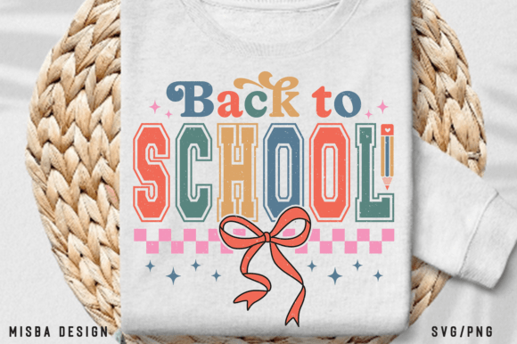 Back to School Coquette Sublimation PNG