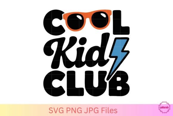 Cool Kid Club SVG – Fun Back to School