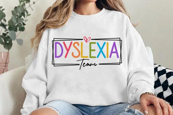 Dyslexia Team SVG PNG, Back to School Graphics