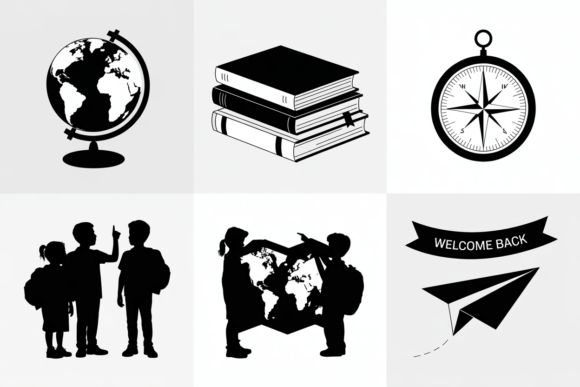 Education Icons Bundle Back to School