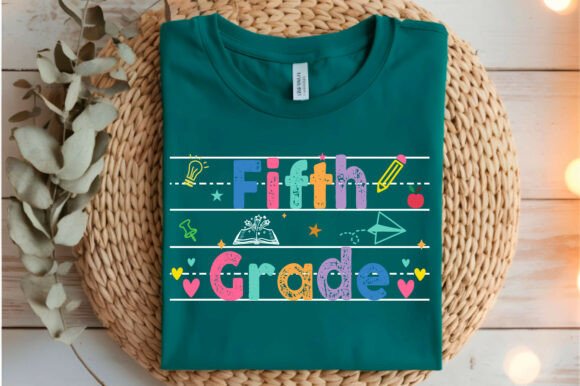 Fifth Grade PNG, Back to School Graphics