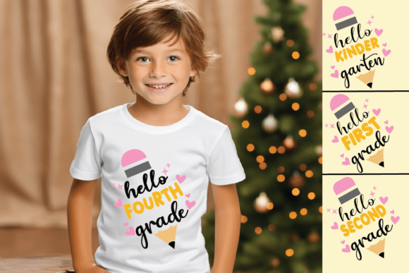 Hallo Back to School Png Bundle