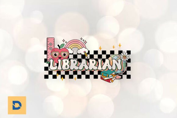 Librarian Back to School PNG Graphics