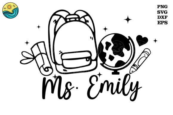 Personalized Teacher SVG, Back to School