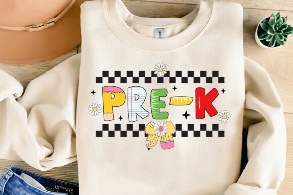 Pre-K - Back to School SVG: Graphics for Crafts