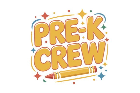 Pre-K Crew Back to School SVG T-shirts