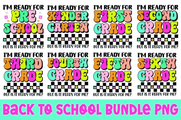 Preppy Back to School Bundle PNG