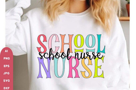 School Nurse Png, Back to School Png, Graphics