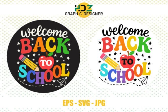 Welcome Back to School Art Graphics