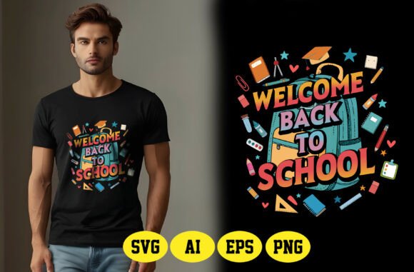 Welcome Back to School Design Graphics