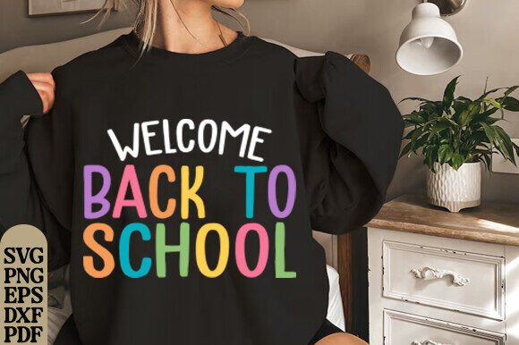 Welcome Back to School SVG Graphics